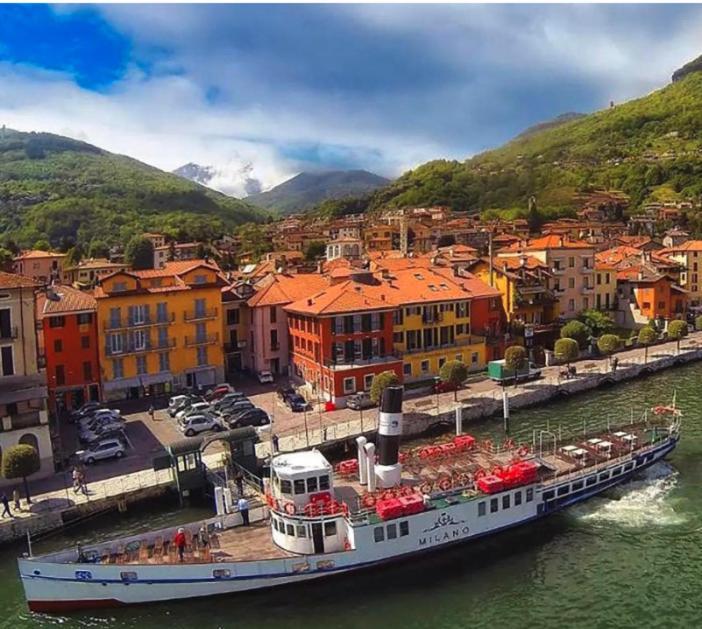 그라베도나 Elegant Historic Large House On Lake Como 아파트 외부 사진